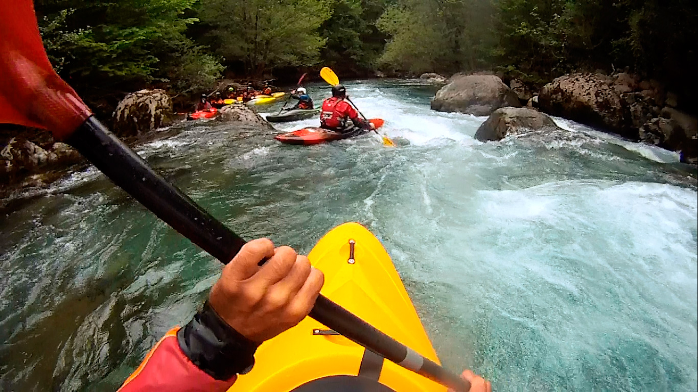 curso de kayak Master